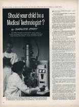 "Should your child be a / Medical Technologist"